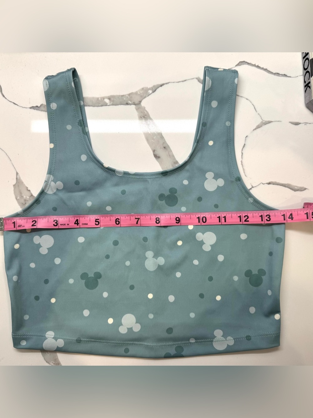 Mickey Mouse matching athletic top & shorts XS - Picture 5 of 6